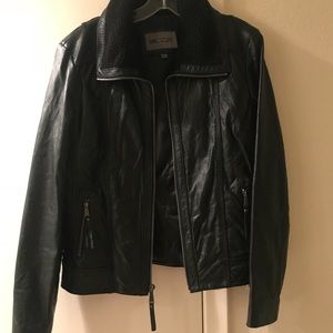 Leather jacket